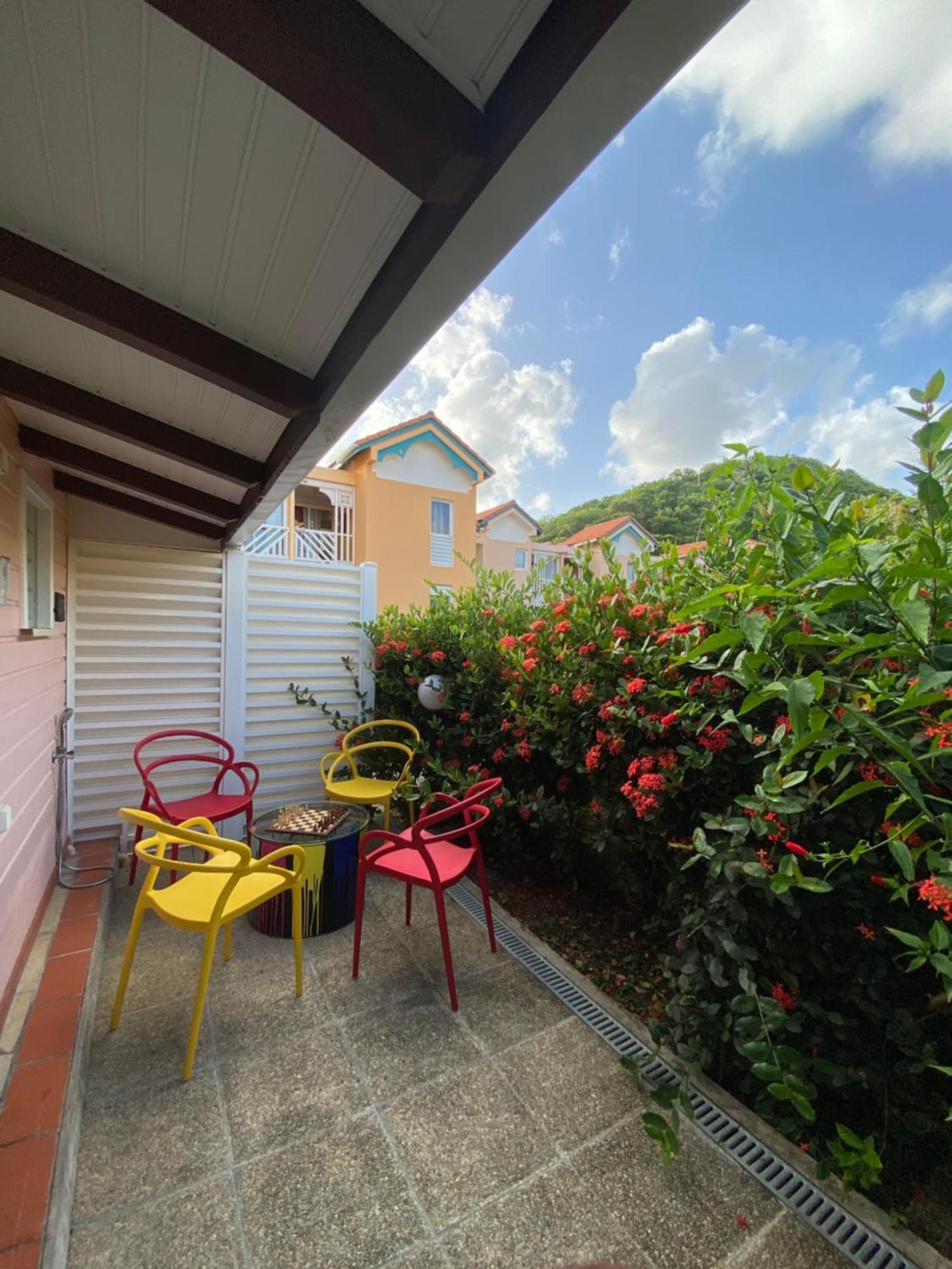 Ferienwohnung Alpinia Sainte-Anne Exterior foto
